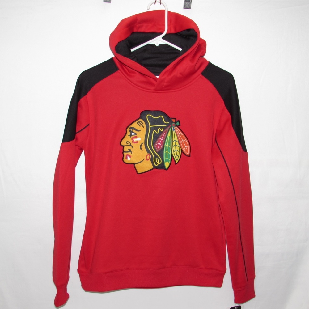Chicago Blackhawks Pullover Hoodie Youth Large 14/16